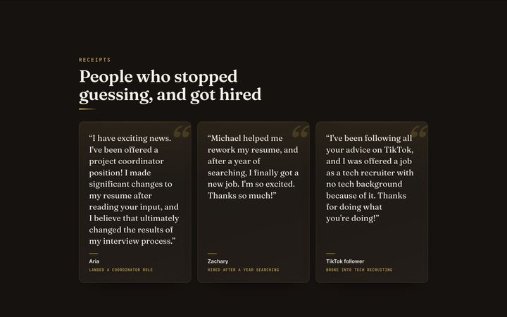 The shipped findfulfillingwork.org site, screen 4